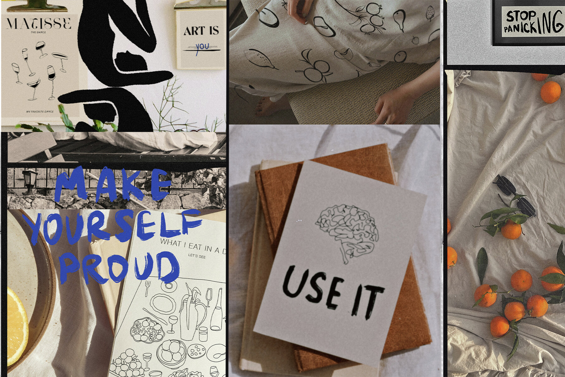 Feel the Vibe Posters Line Art 7