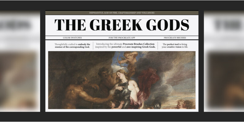Hephaestus Procreate Kit