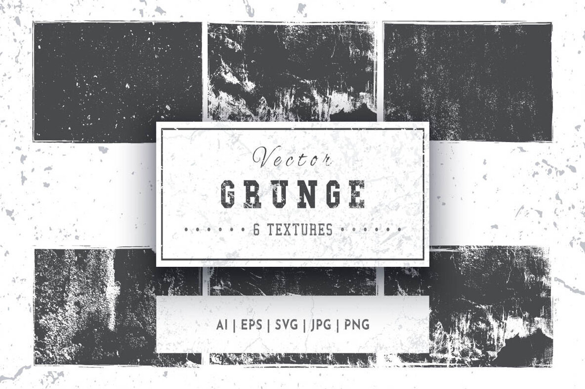 6 Grunge Textures Dirty Background 1