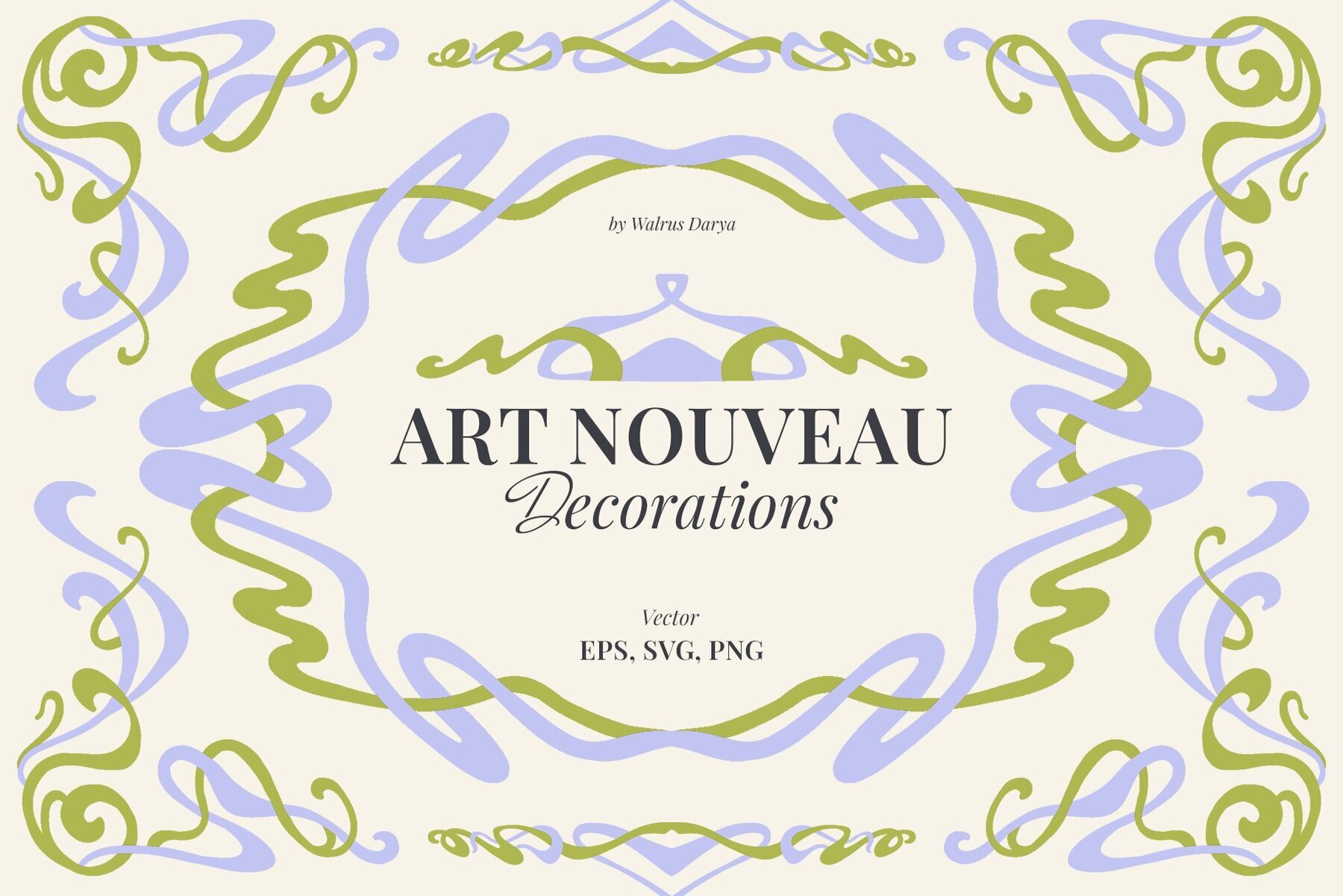 Art Nouveau Decorations 1