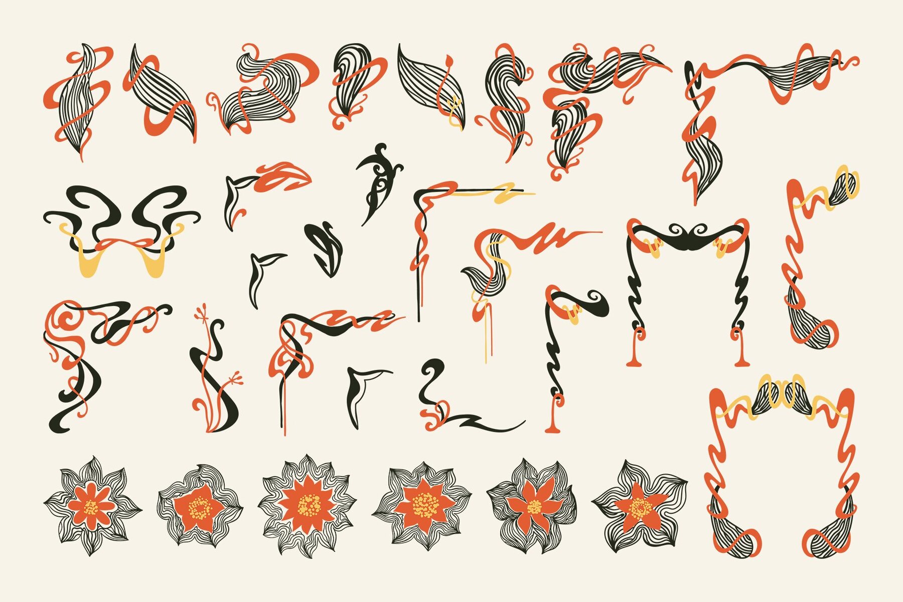 Art Nouveau Decorations 6