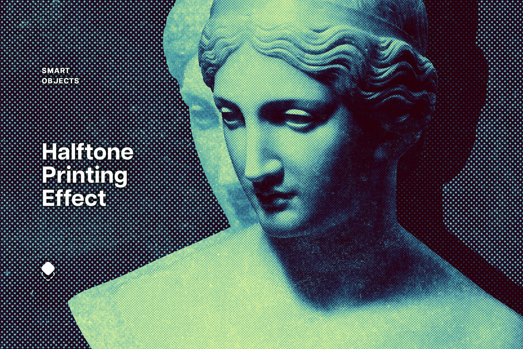 Halftone Printing Photo Effect 1