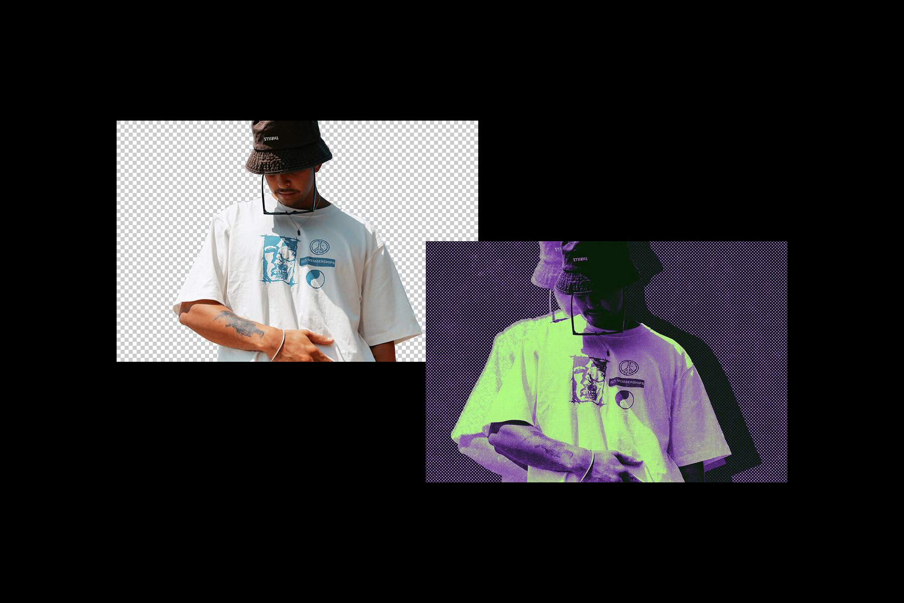 Halftone Printing Photo Effect 7