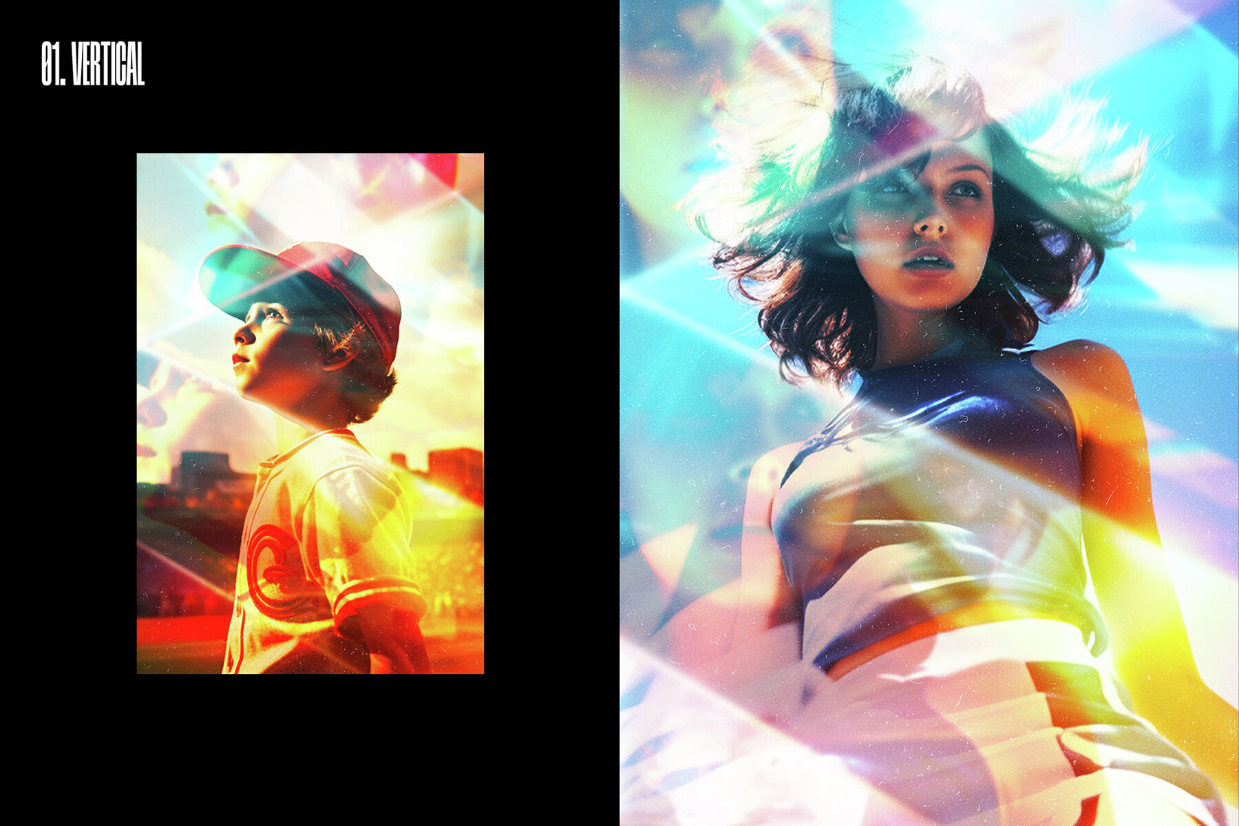 Retro Prism Photo Effects Collection 4