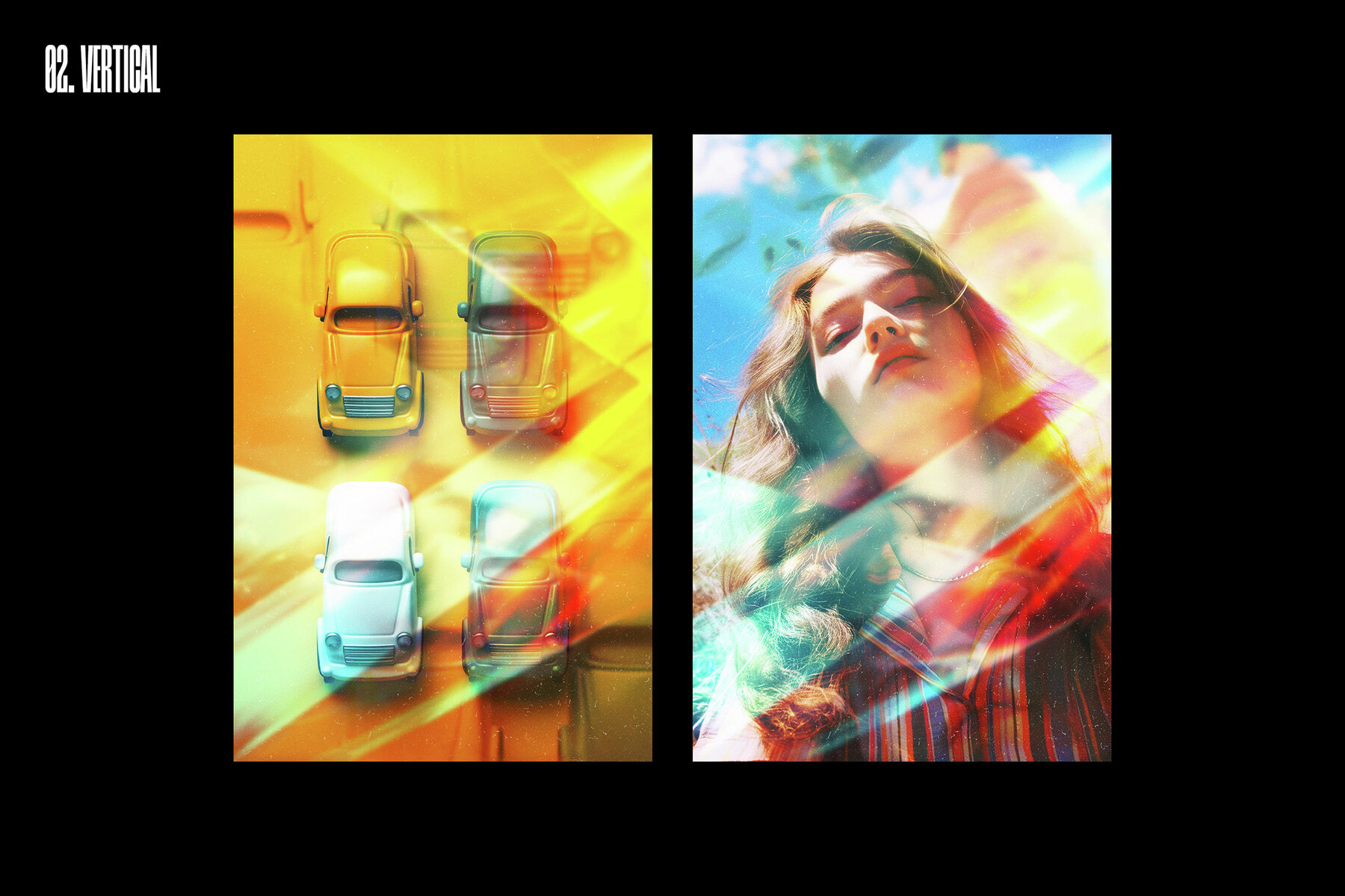 Retro Prism Photo Effects Collection 6