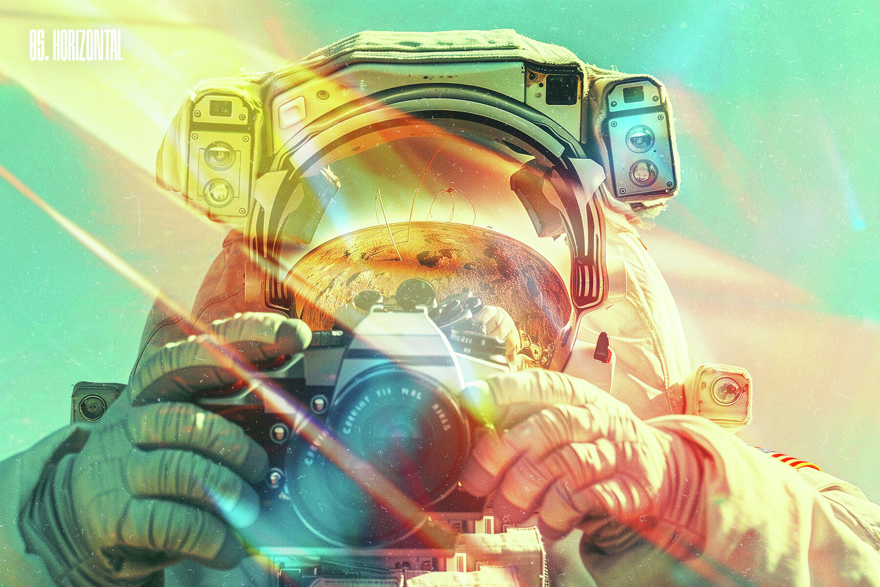 Retro Prism Photo Effects Collection 13