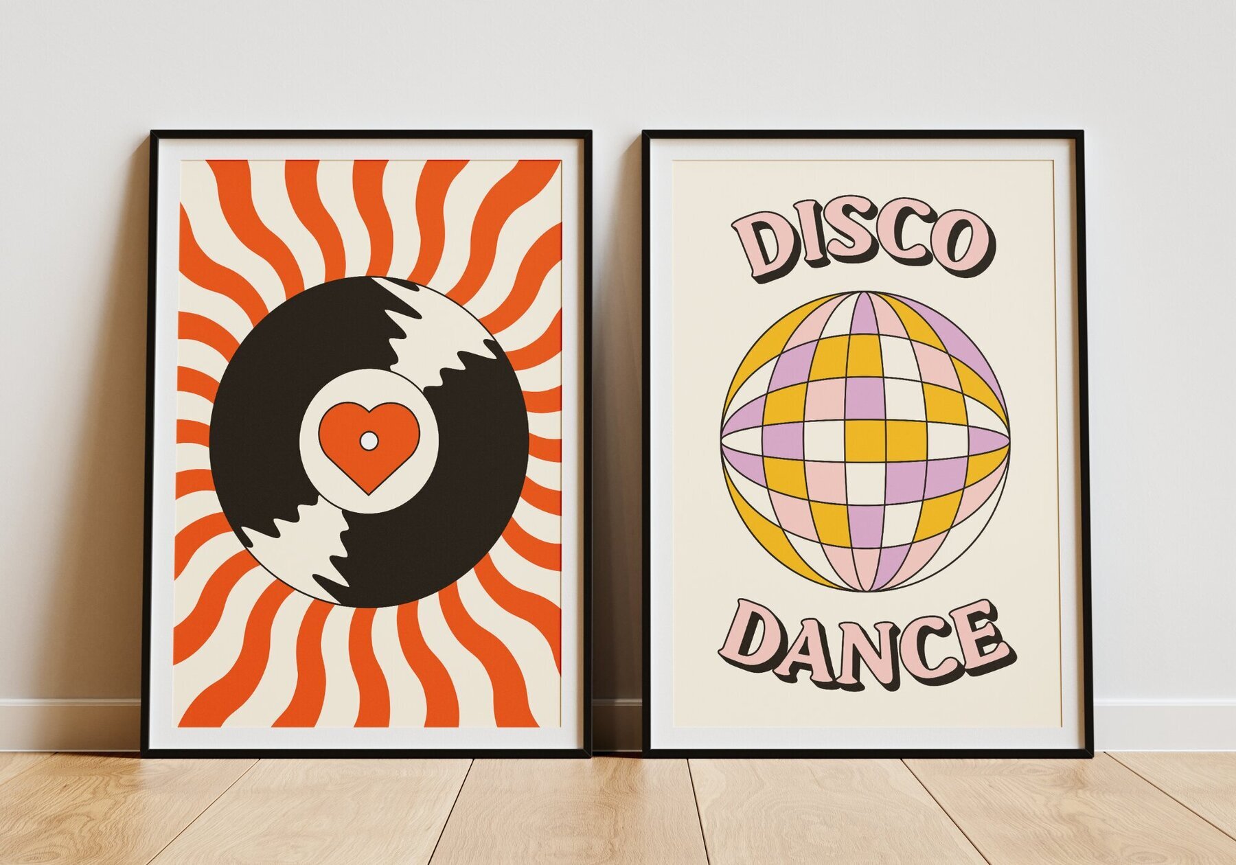 114 Vibrant Retro Graphic Collection 2