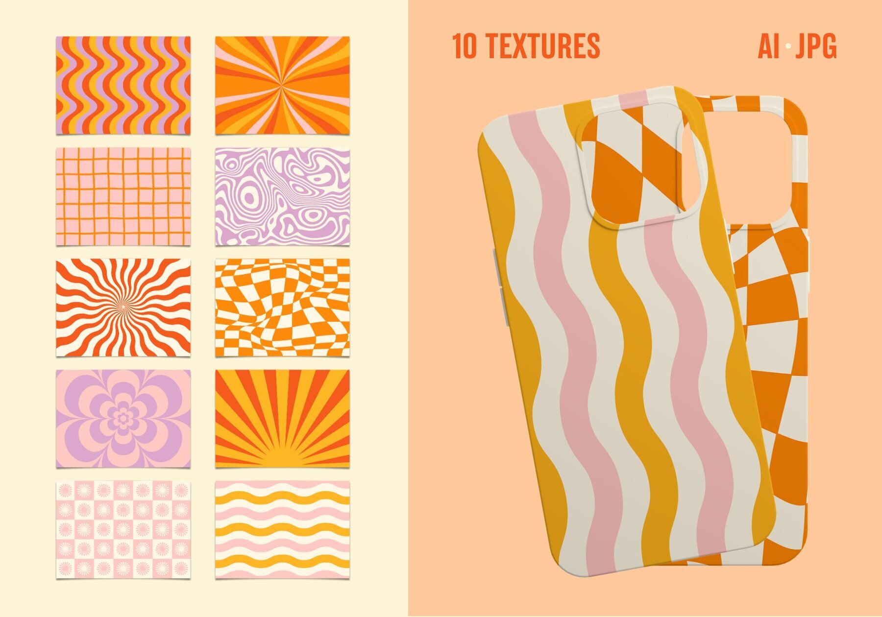 114 Vibrant Retro Graphic Collection 3
