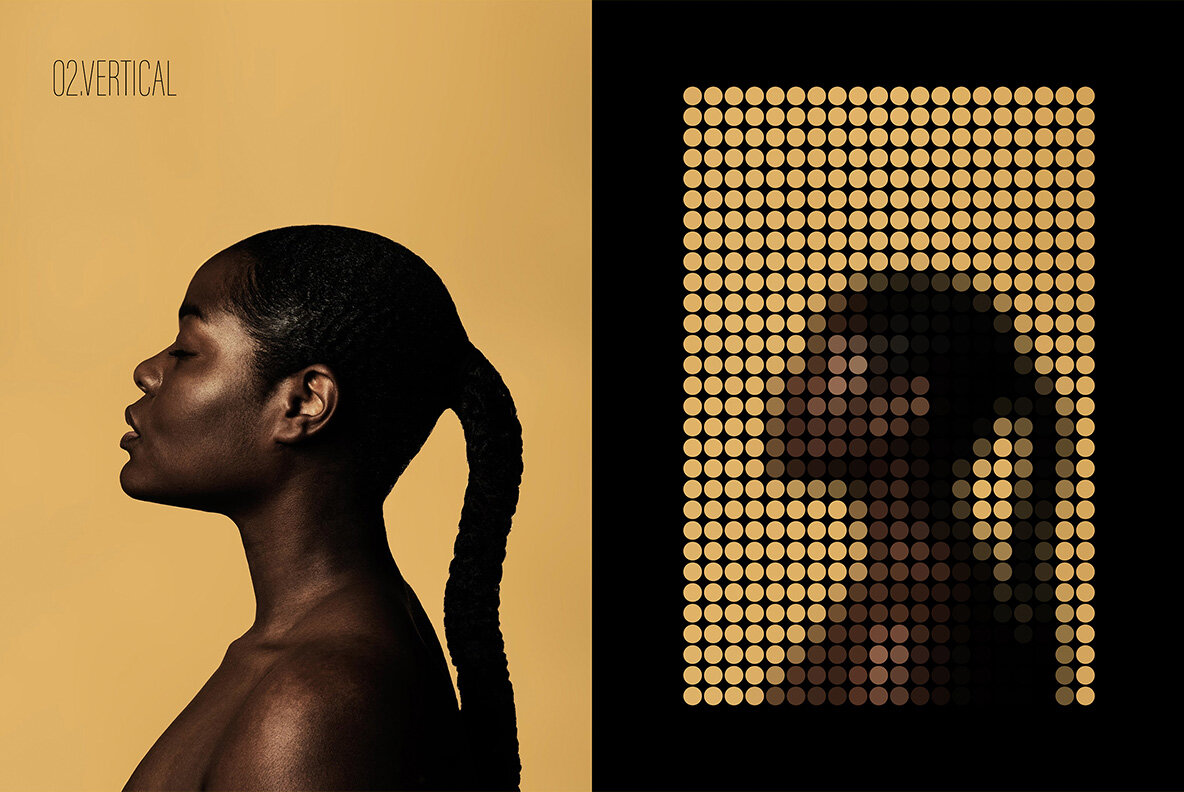 Mosaic Photoshop Effect 5