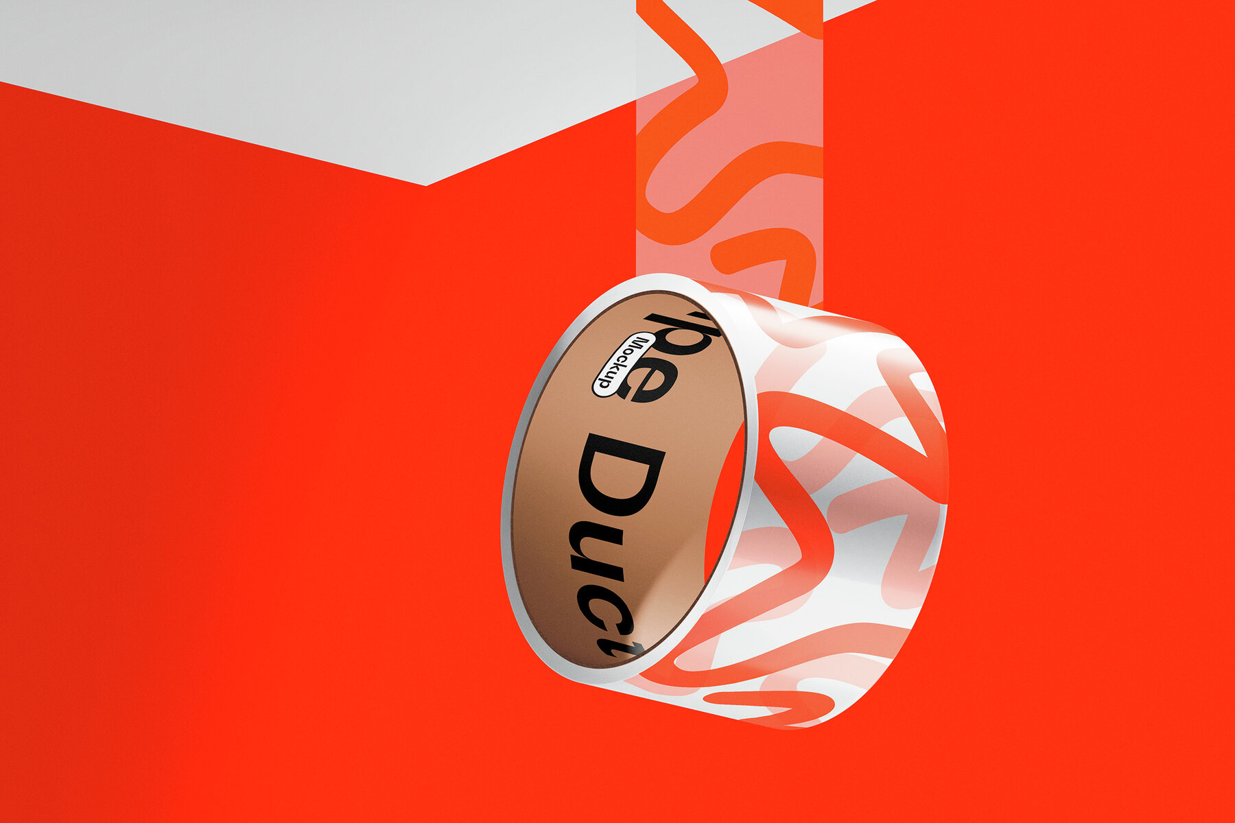 Duct Tape   Box Mockups Set 4