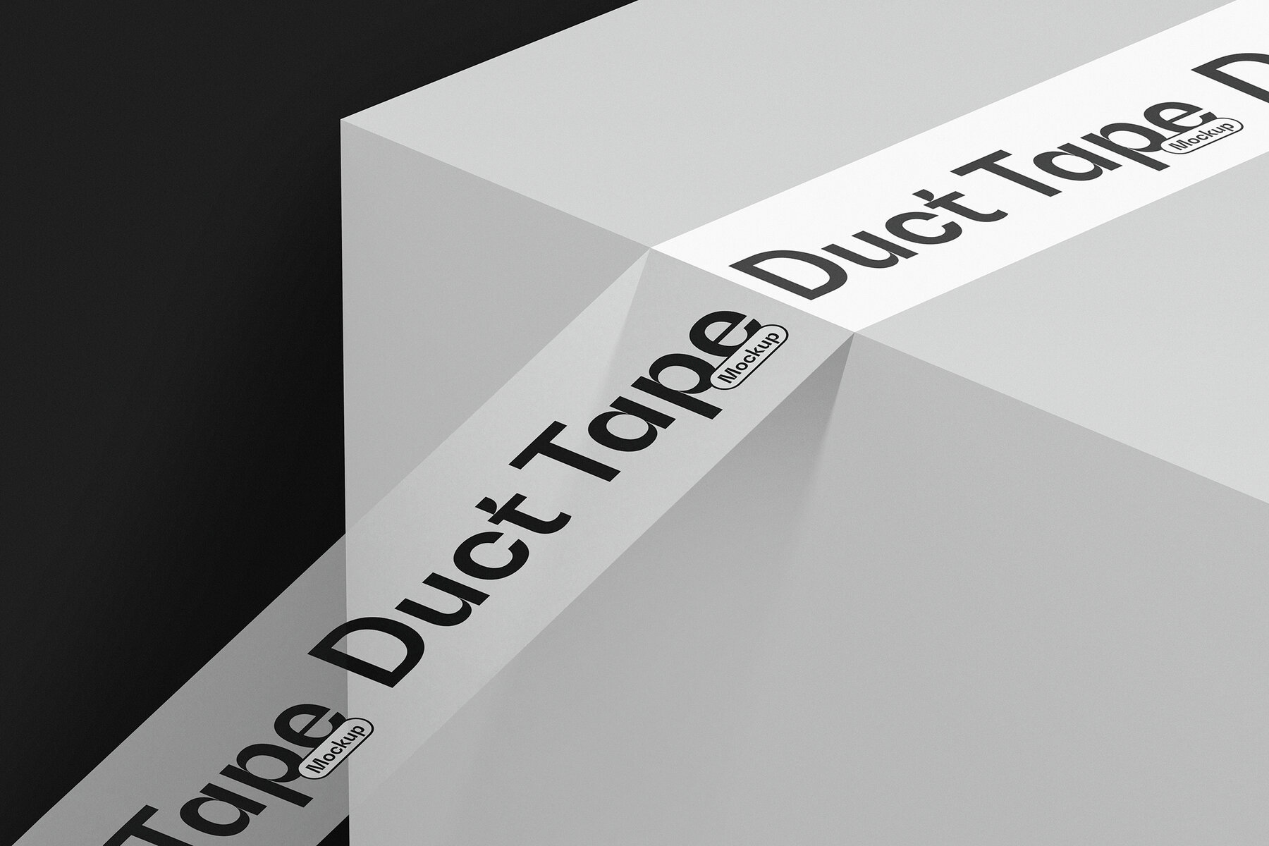 Duct Tape   Box Mockups Set 10