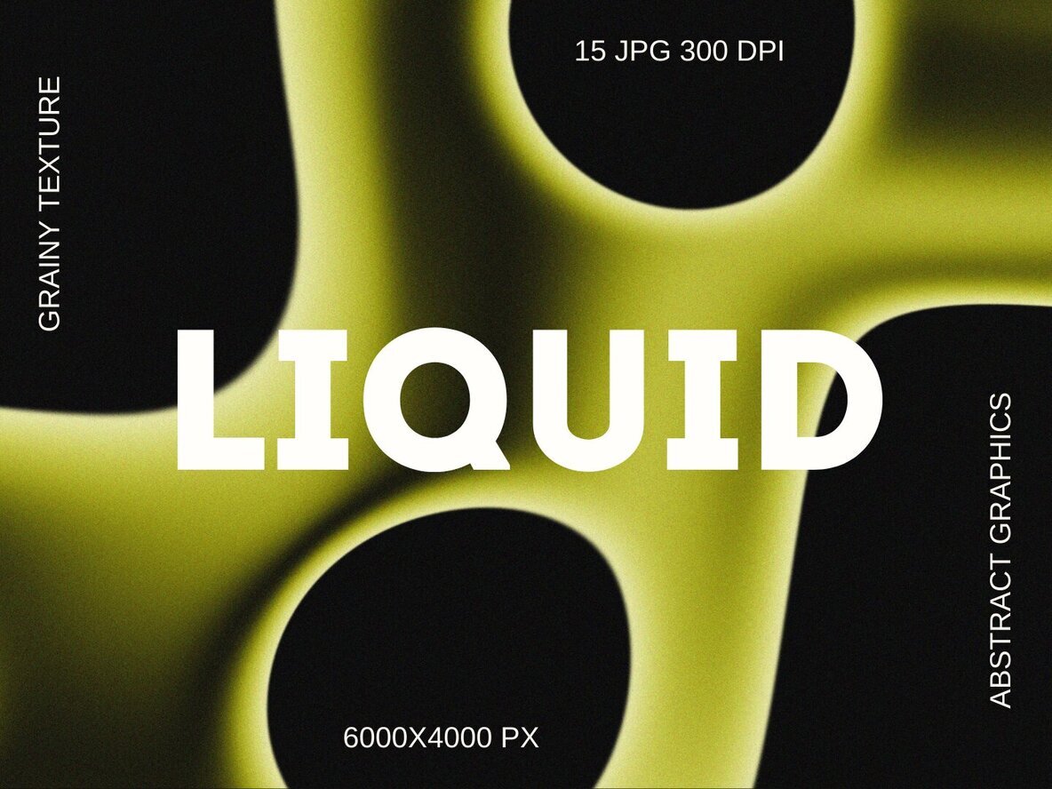 Liquid Grainy Gradient Shapes Backgrounds 1
