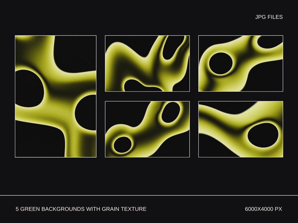 Liquid Grainy Gradient Shapes Backgrounds 2