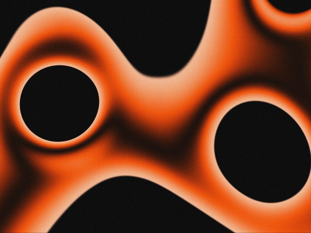 Liquid Grainy Gradient Shapes Backgrounds 3