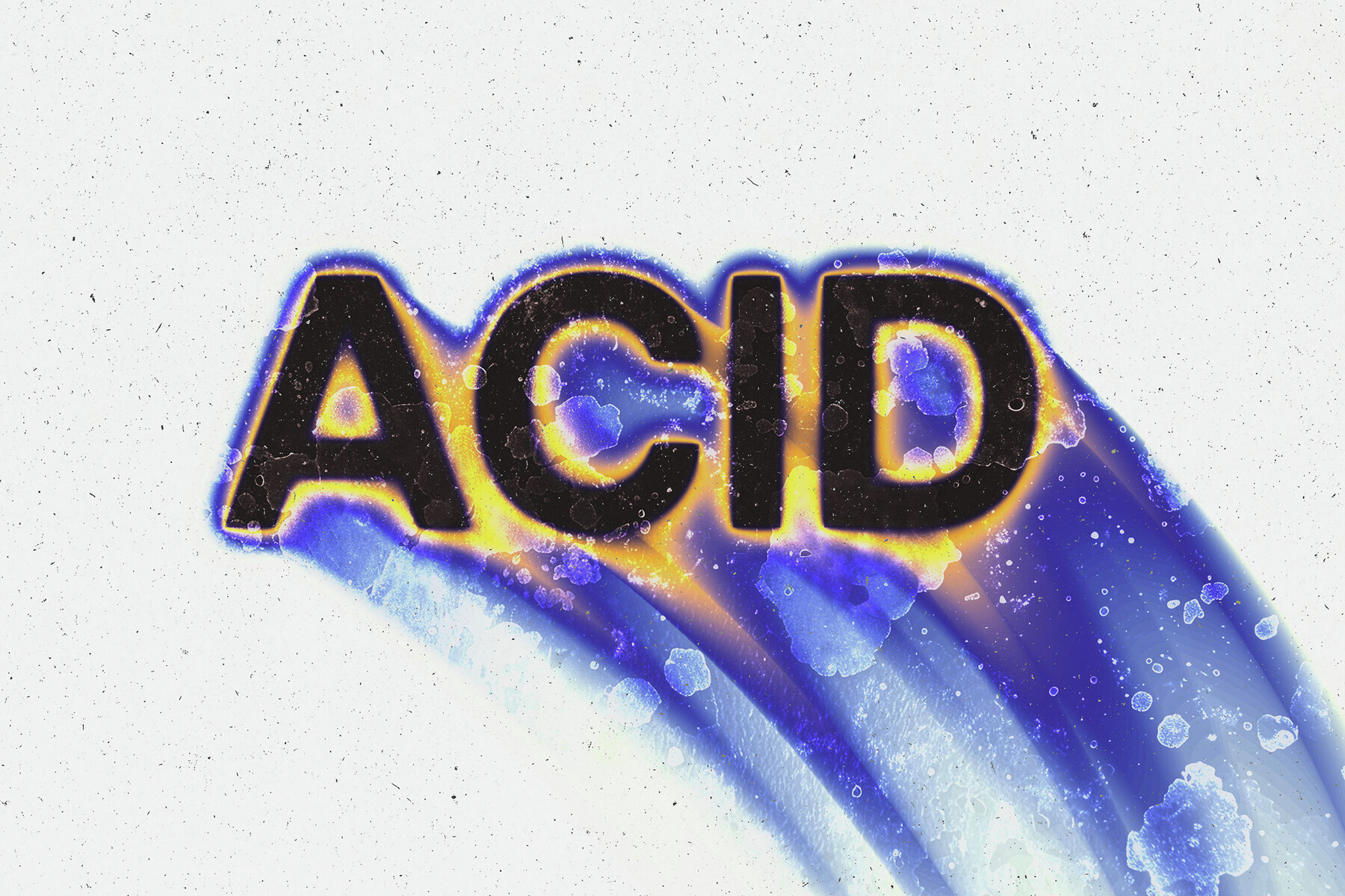 Acid Rushing Melting Text Effect 2