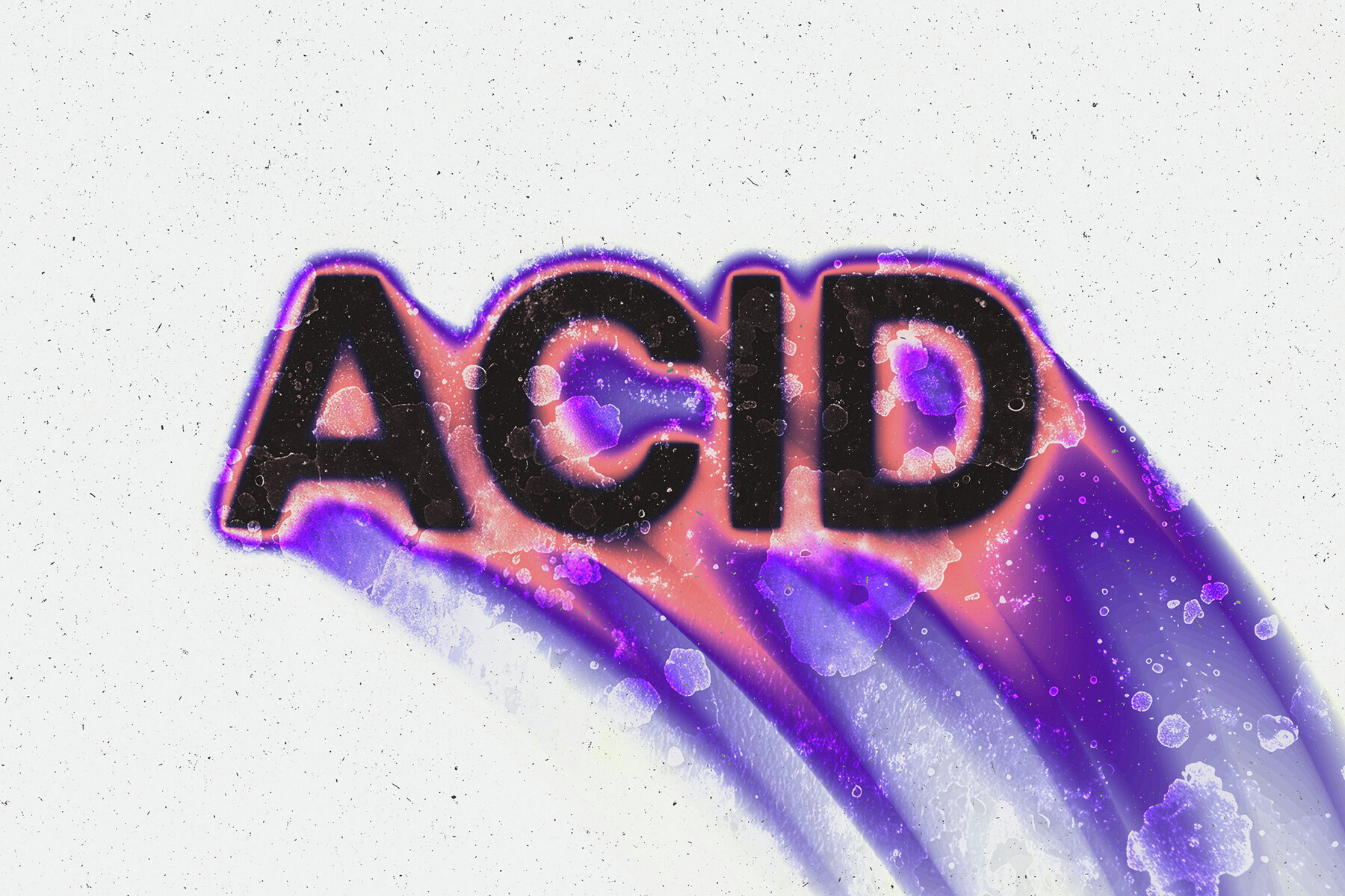 Acid Rushing Melting Text Effect 4