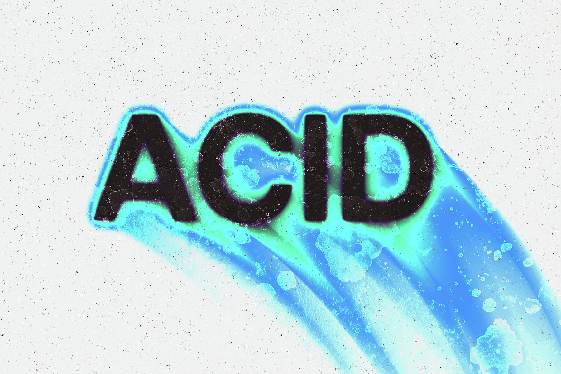 Acid Rushing Melting Text Effect 5