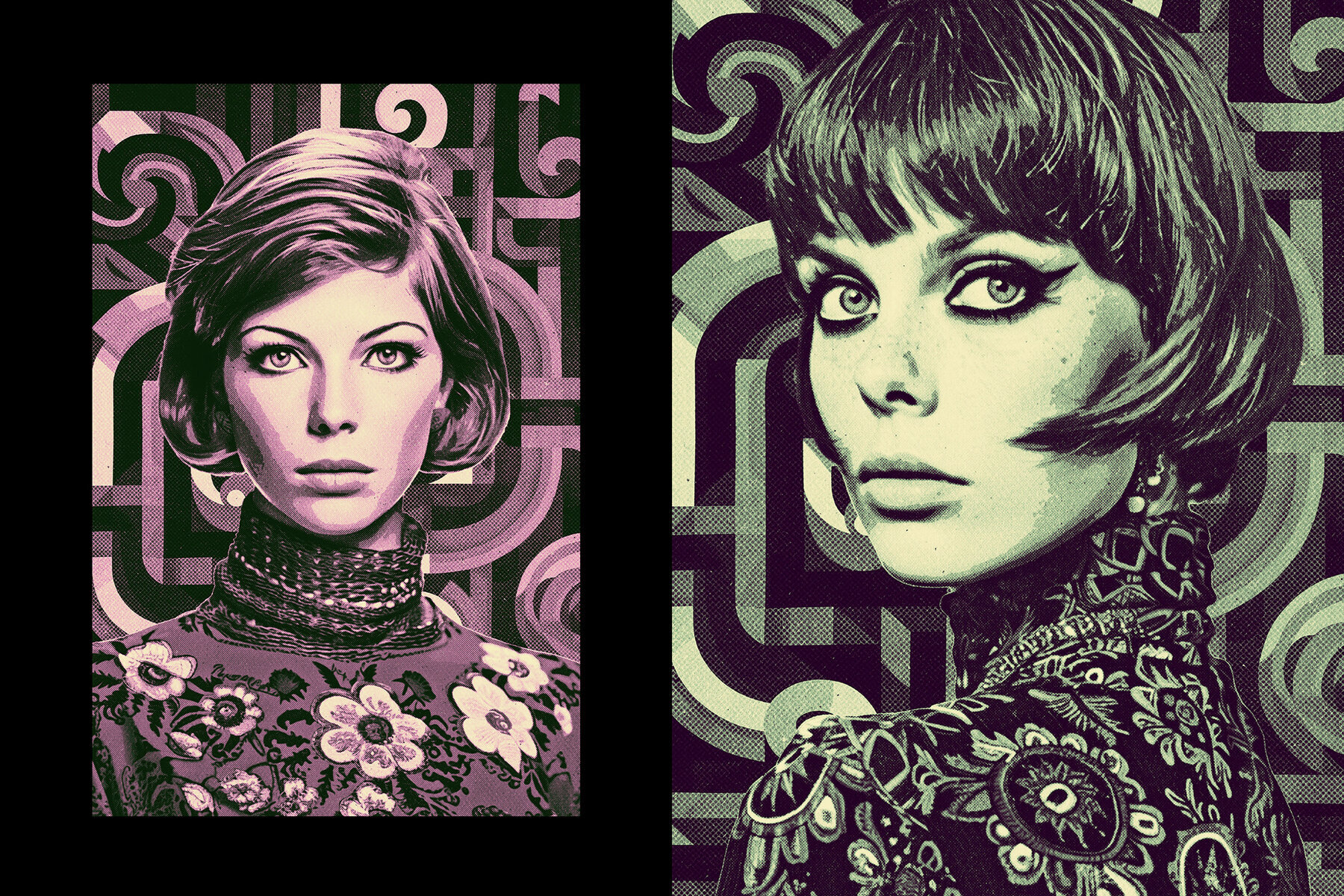 Pop Art Print Photo Effect 2