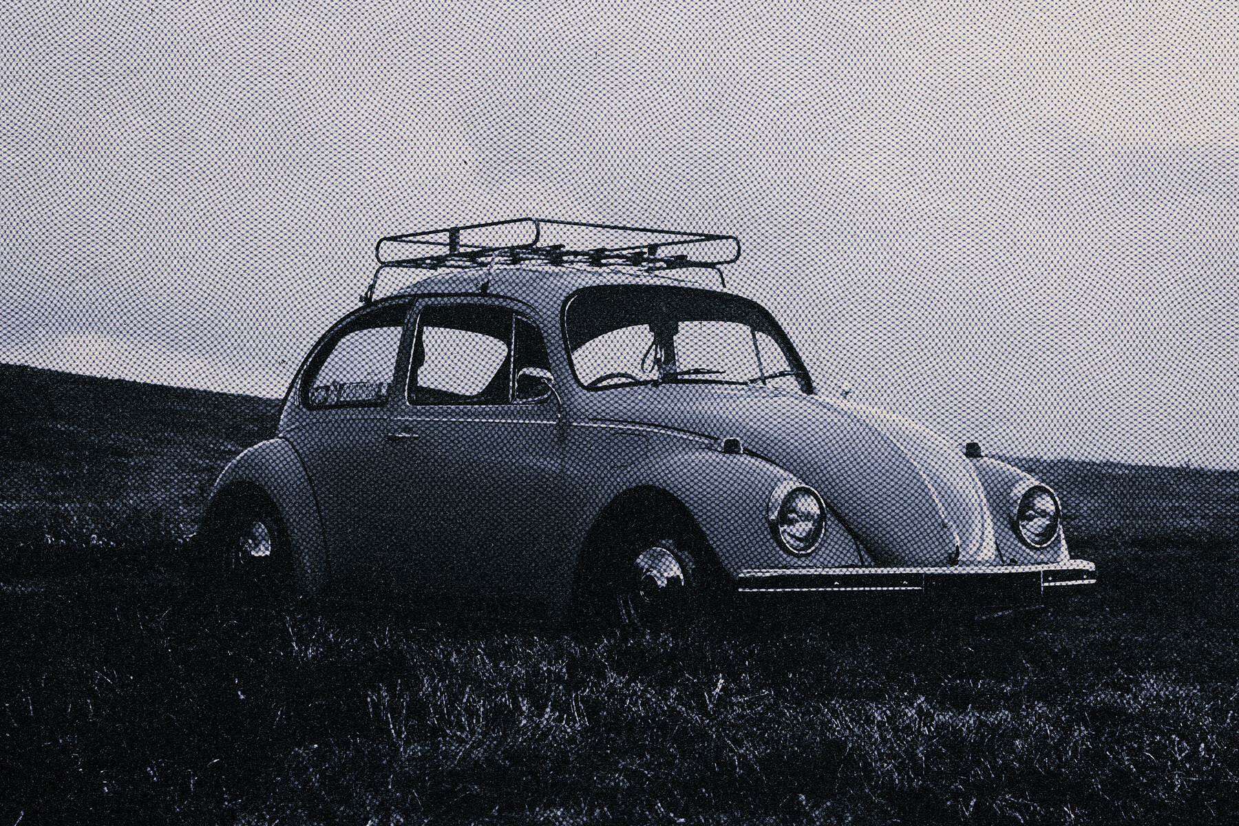 Old Vintage Halftone Photo Effect 5