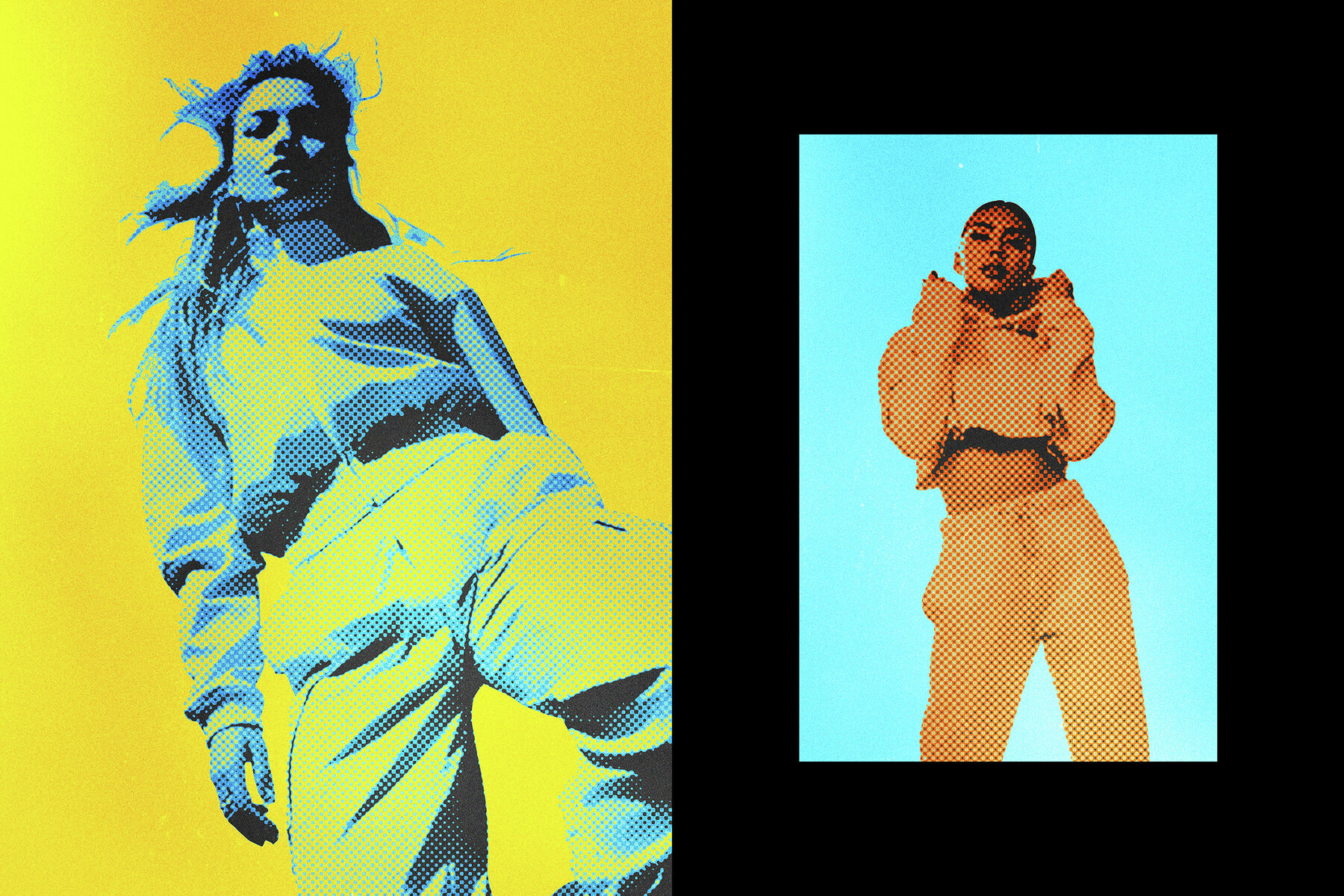 Halftone Poster Photo Effect 6