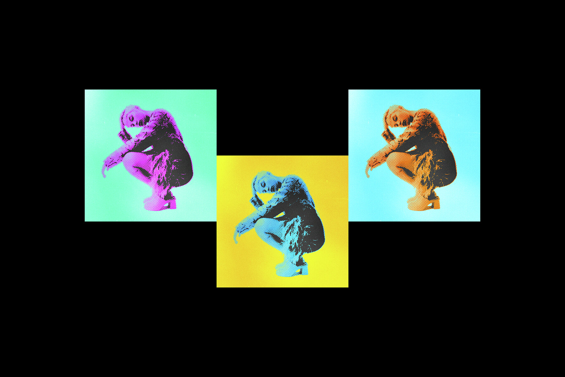 Halftone Poster Photo Effect 7