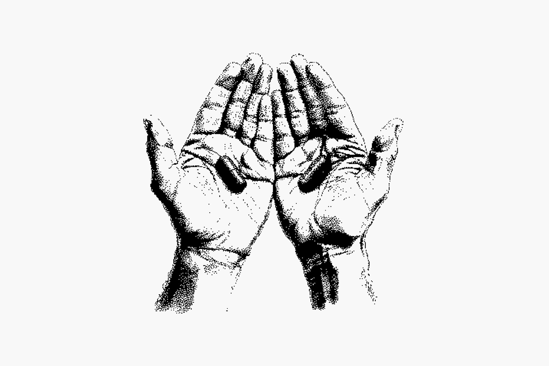 Science   Medical Dithering Bitmap Shapes 5