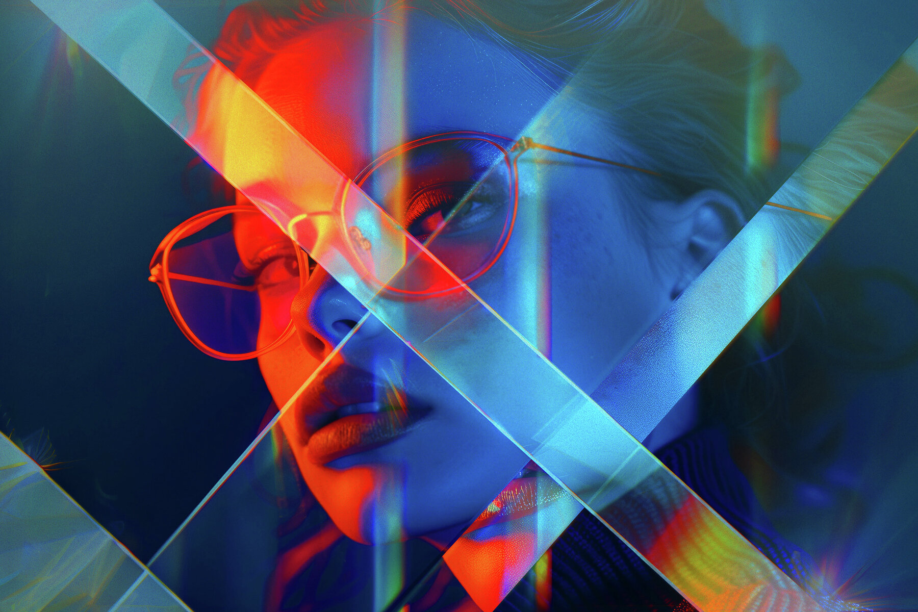 Prism Refraction Photo Effect 6