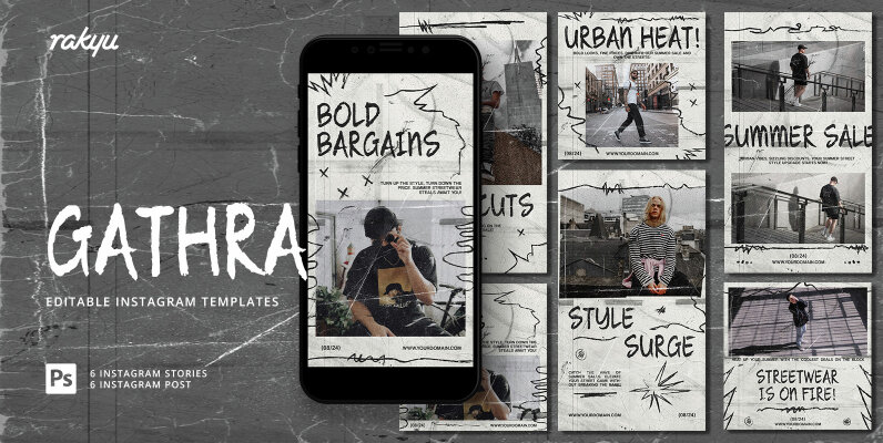 Gathra Instagram Templates