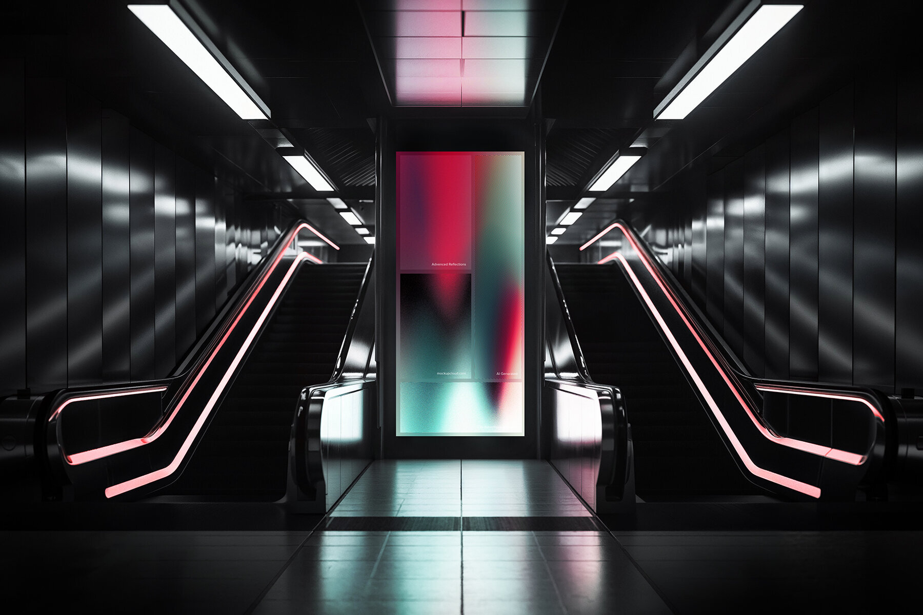 Digital Screen Advertising Mockups Vol  1 3