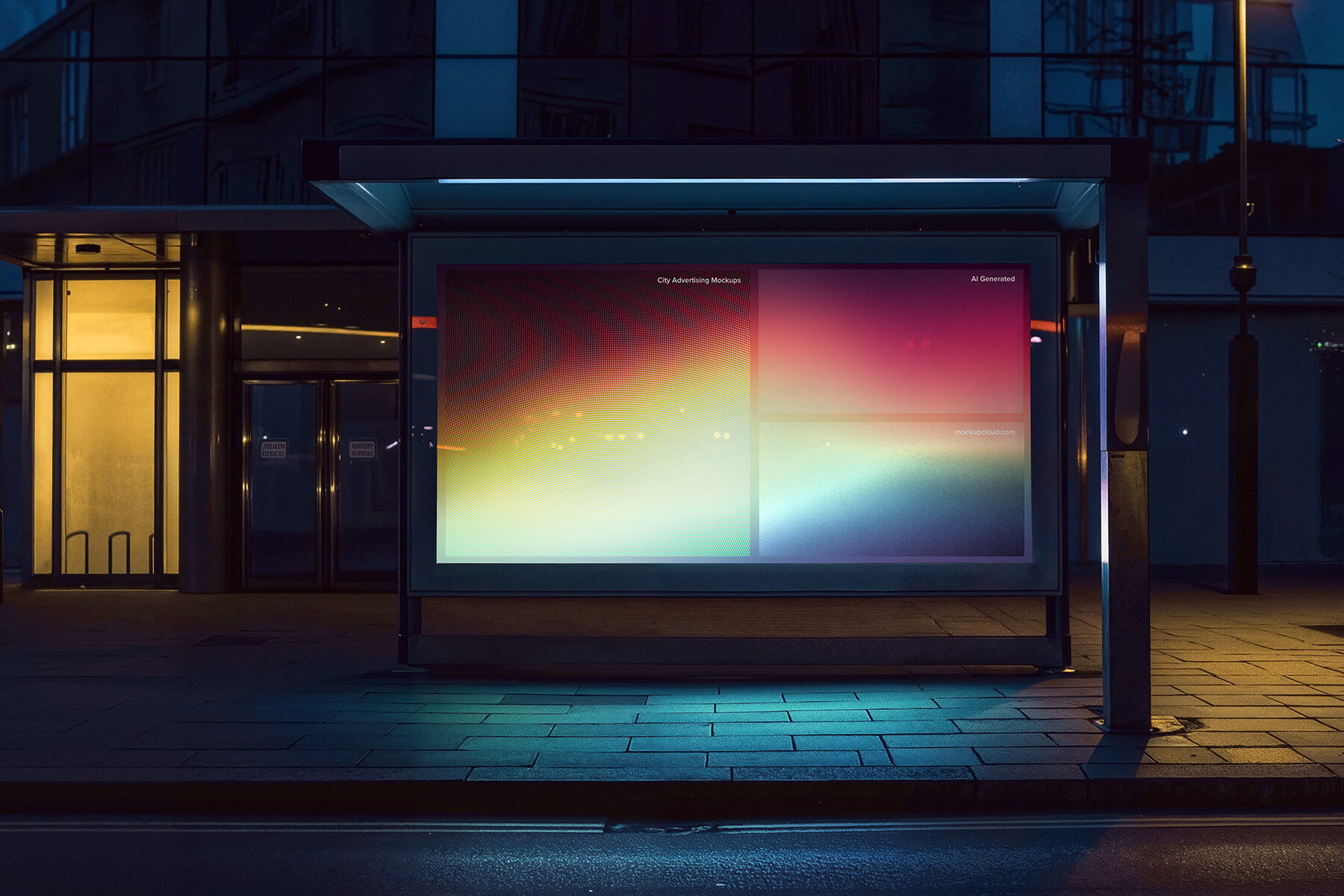 Digital Screen Advertising Mockups Vol  1 4