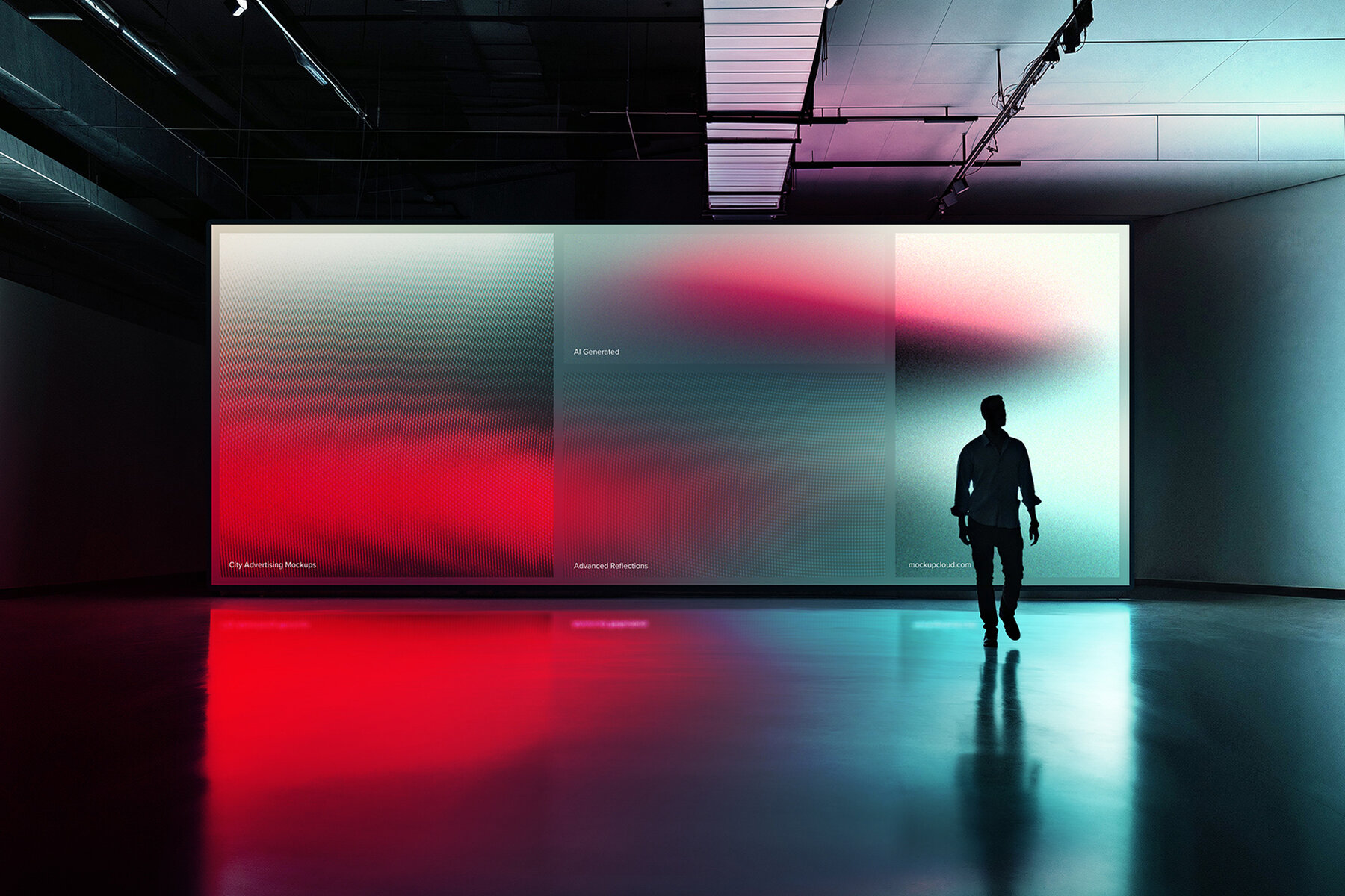 Digital Screen Advertising Mockups Vol  1 5