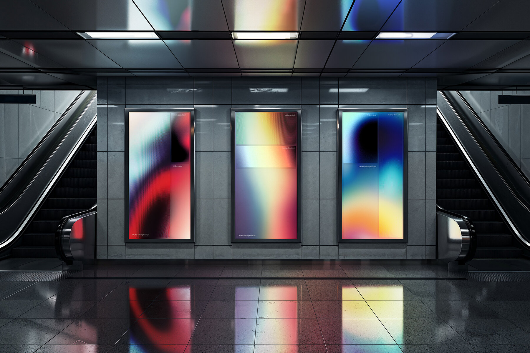 Digital Screen Advertising Mockups Vol  1 6