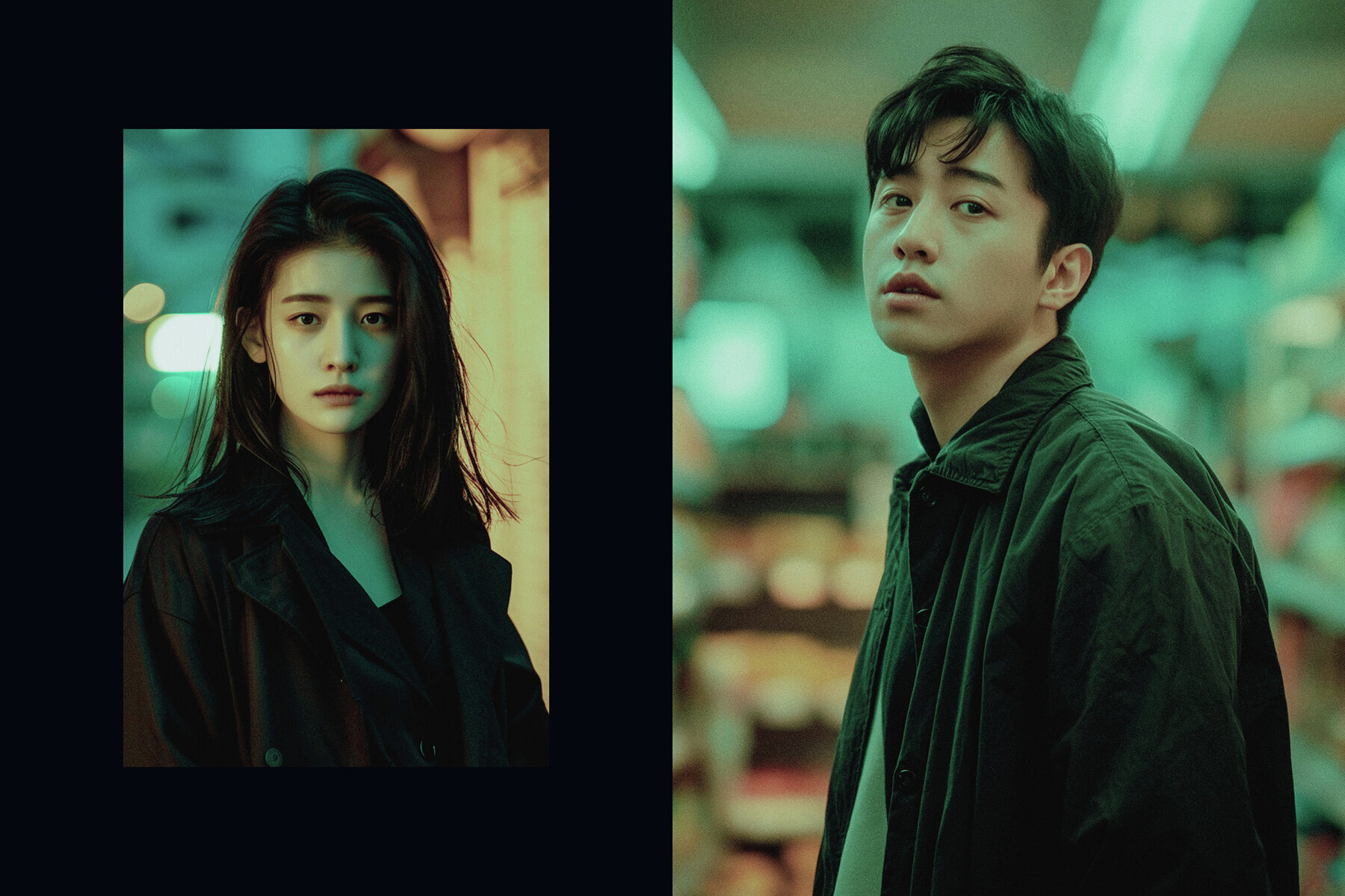 Cinematic Green Tint Photo Effect 3