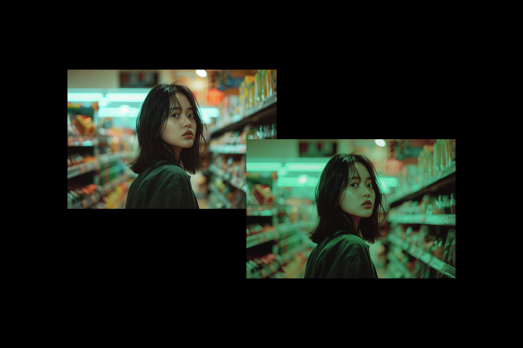 Cinematic Green Tint Photo Effect 6