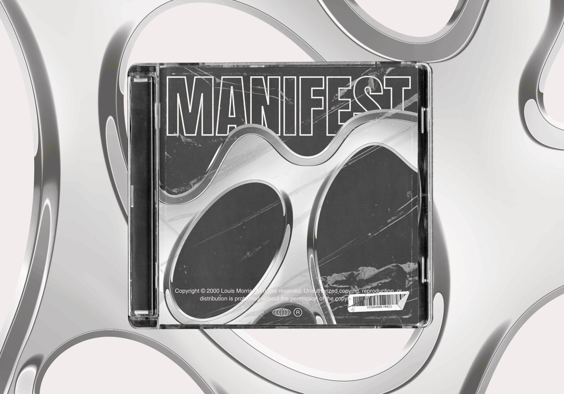 Chrome Liquid Shapes Collection 4