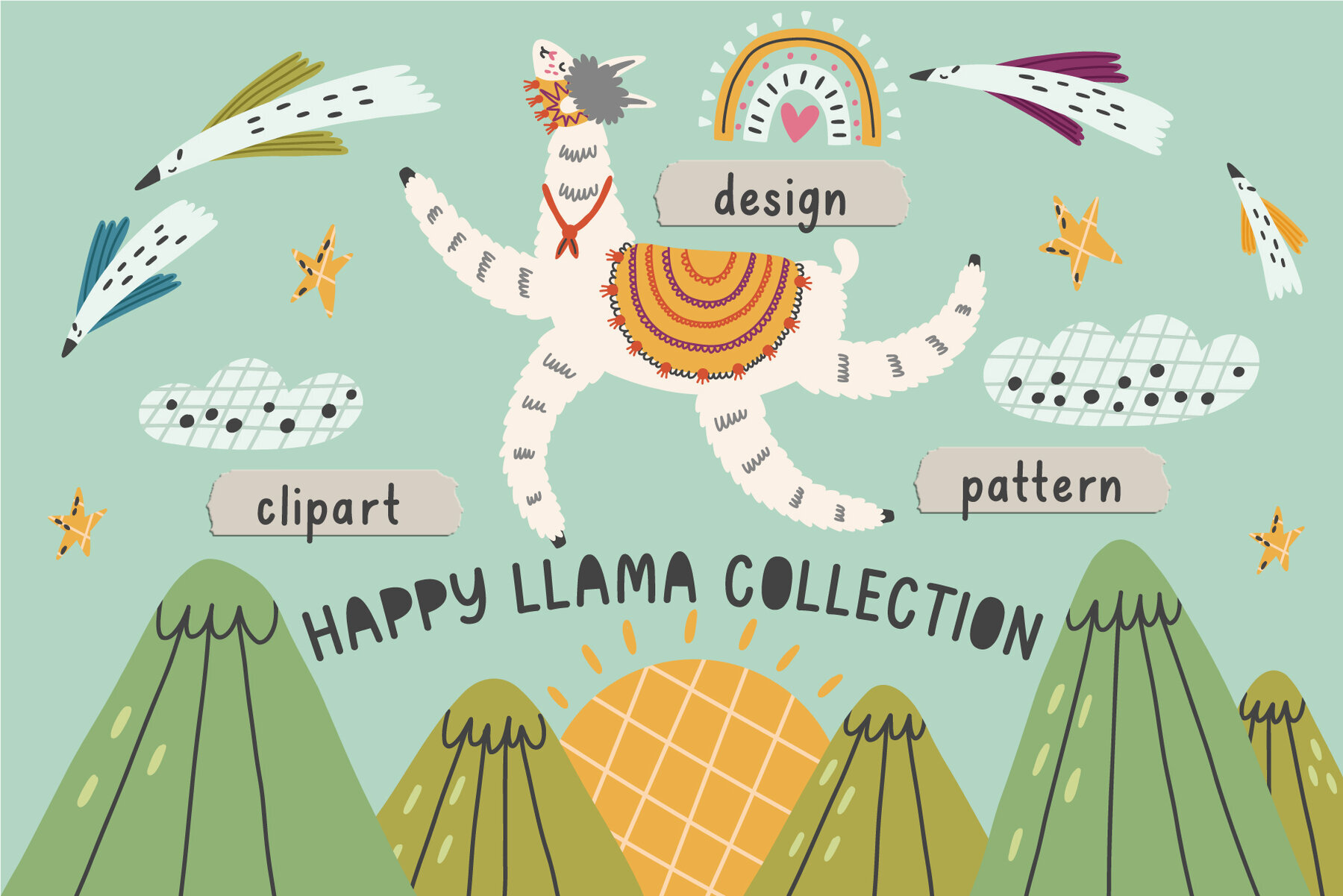 Happy Llama Collection 1
