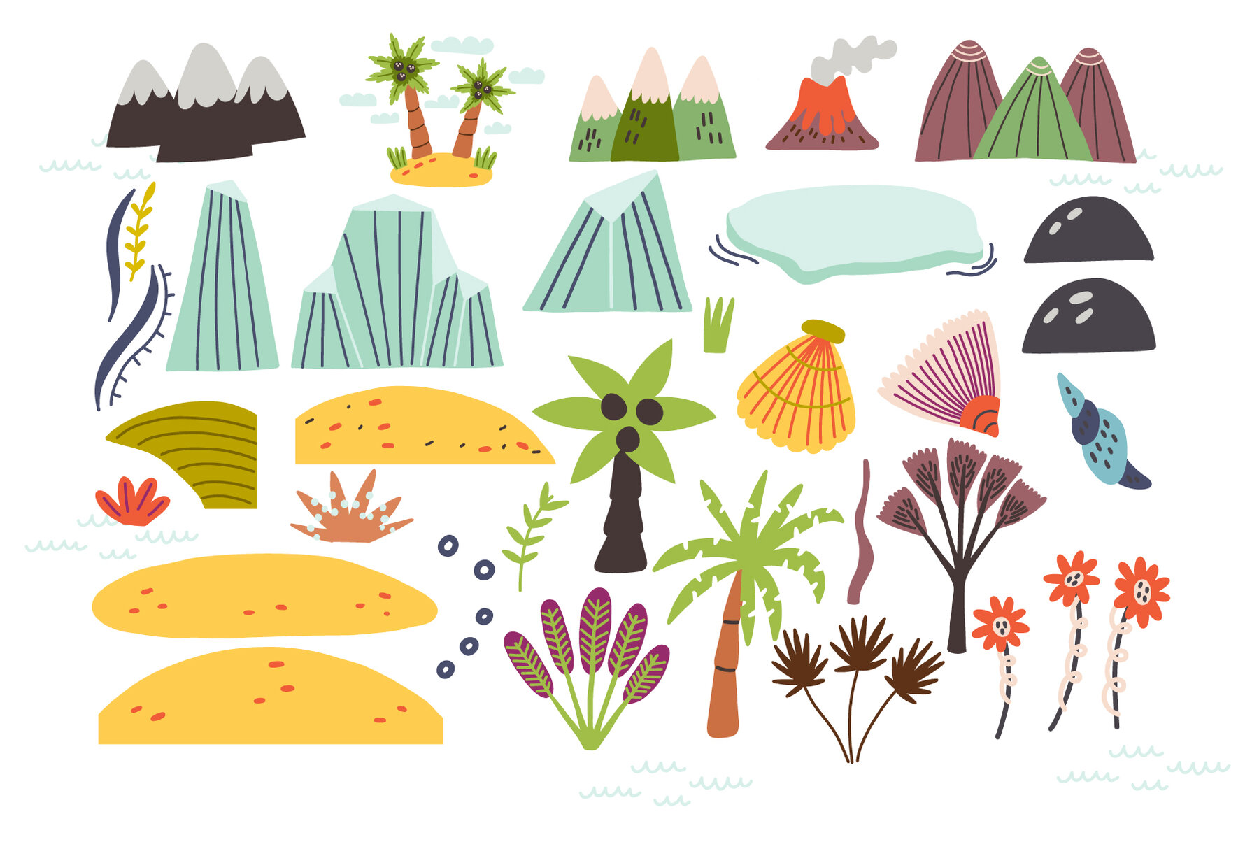 Pirates Ahoy Clipart and Treasure Map 6