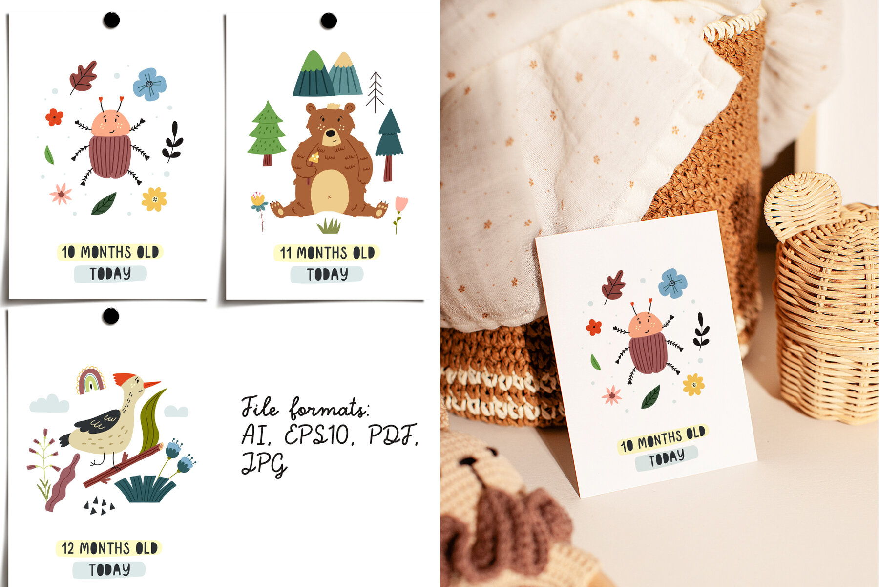 Forest Woodland Animals 10