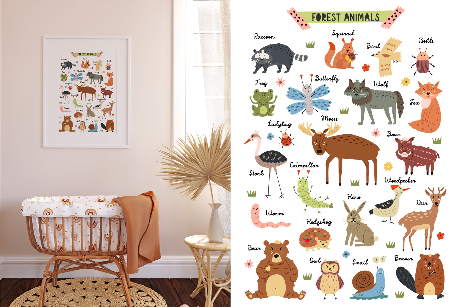 Forest Woodland Animals 12