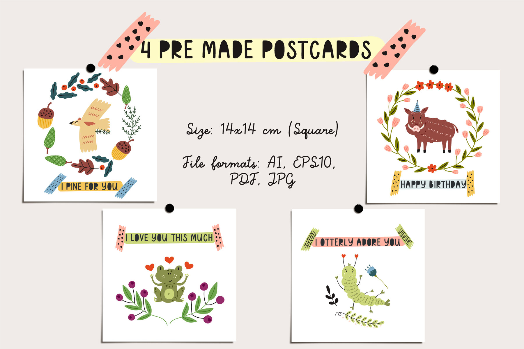 Forest Woodland Animals 13