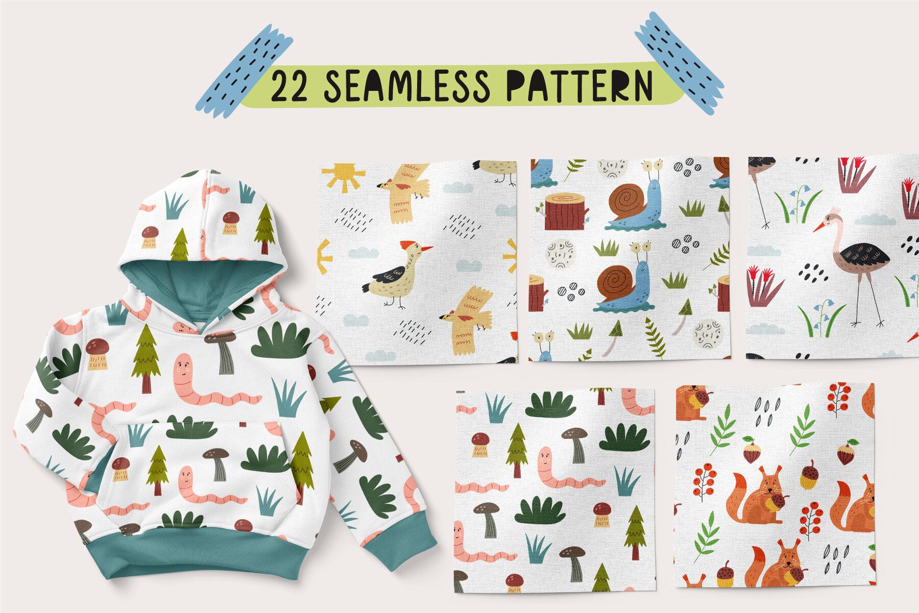 Forest Woodland Animals 15