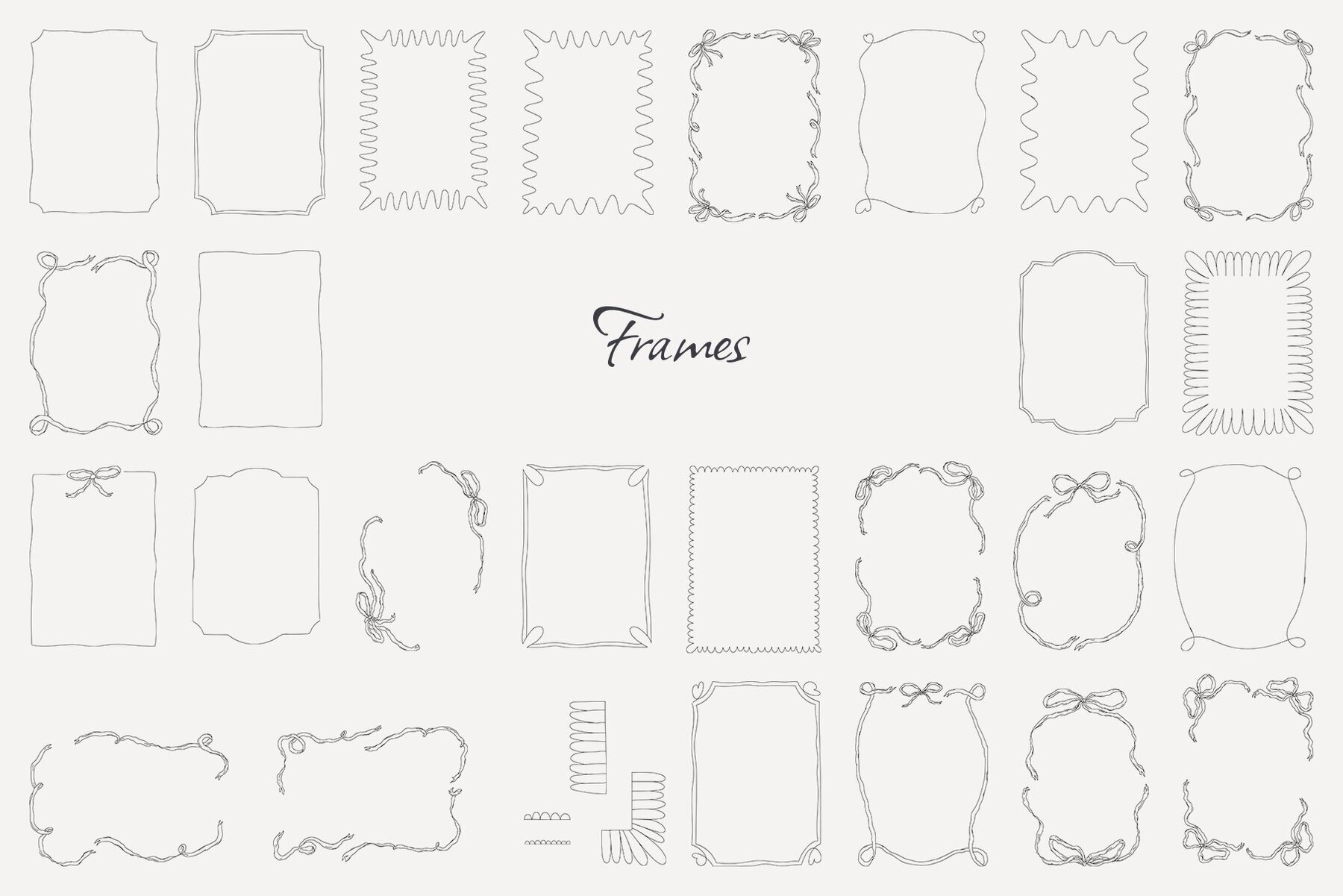 Ribbons and Frames Clipart 3