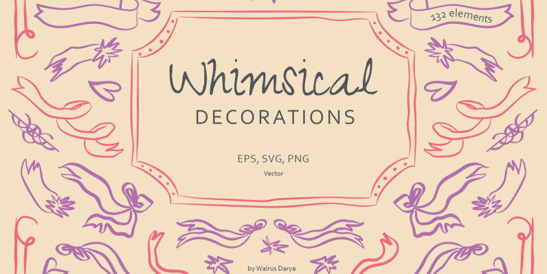 Whimsical Organic Decorations