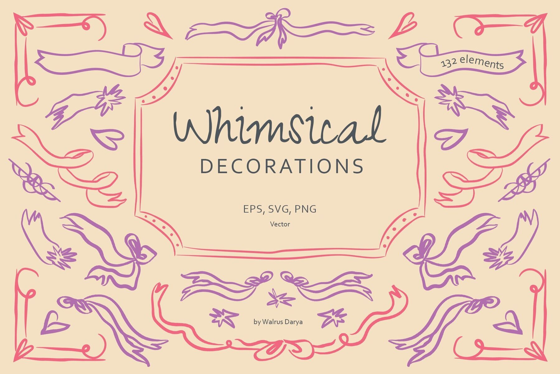 Whimsical Organic Decorations 1