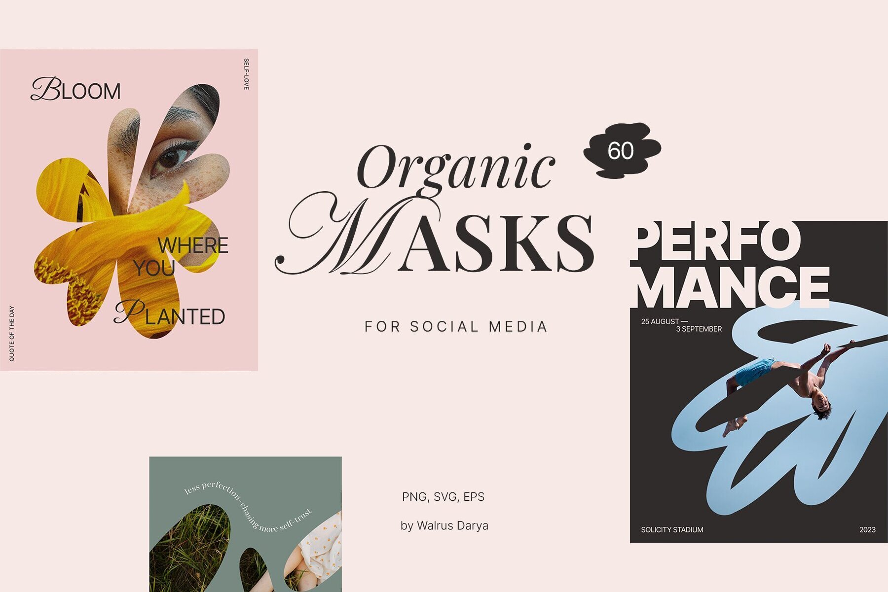 Organic Masks Templates 1