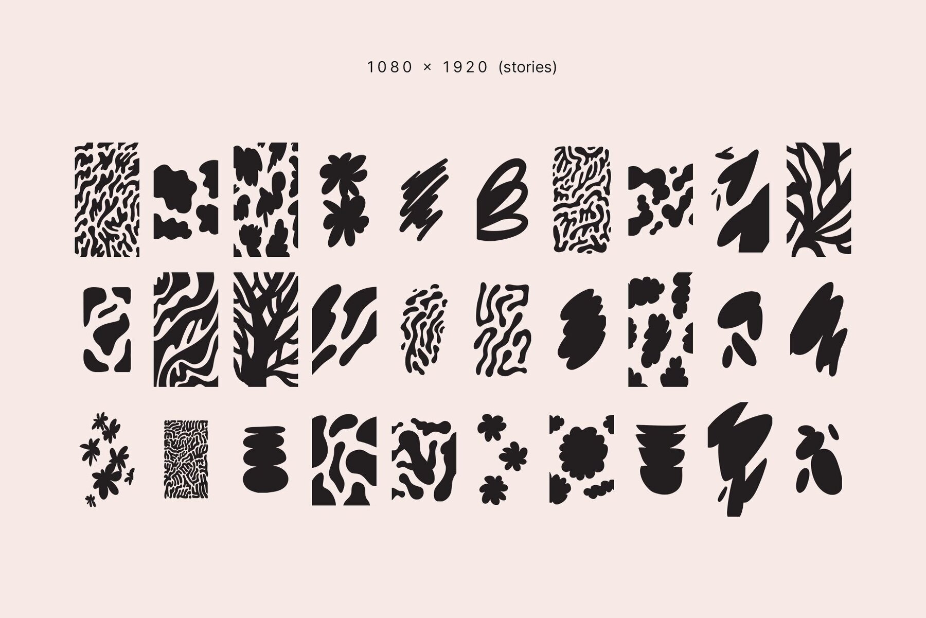 Organic Masks Templates 3