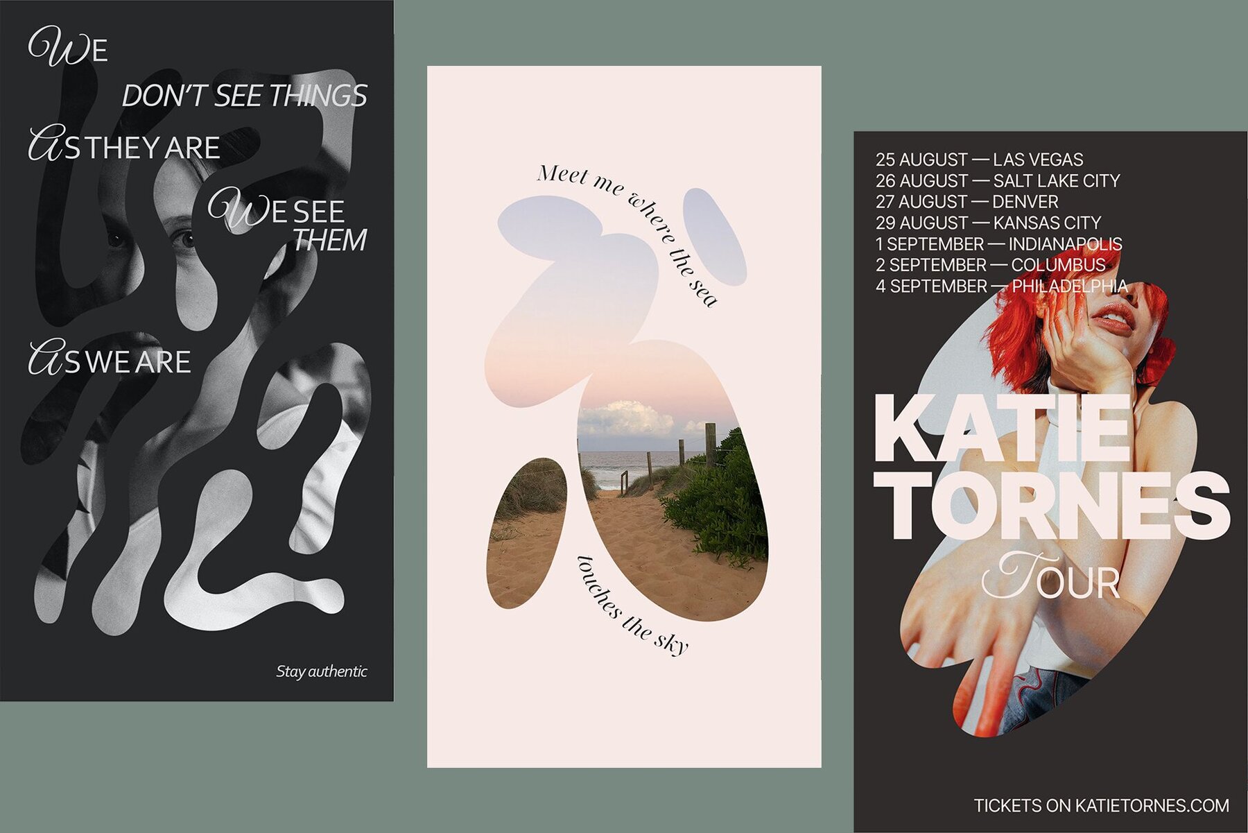 Organic Masks Templates 4