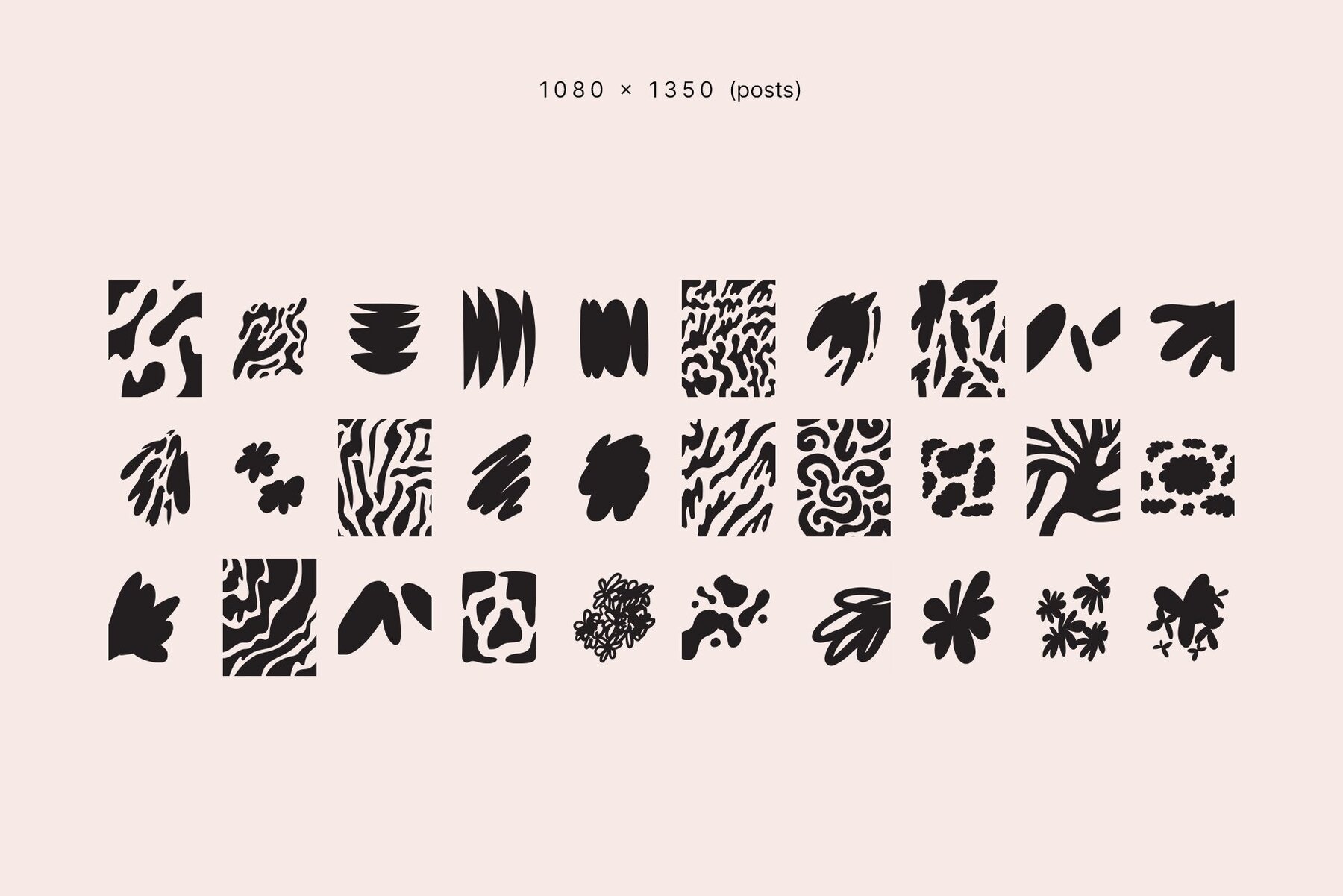 Organic Masks Templates 5