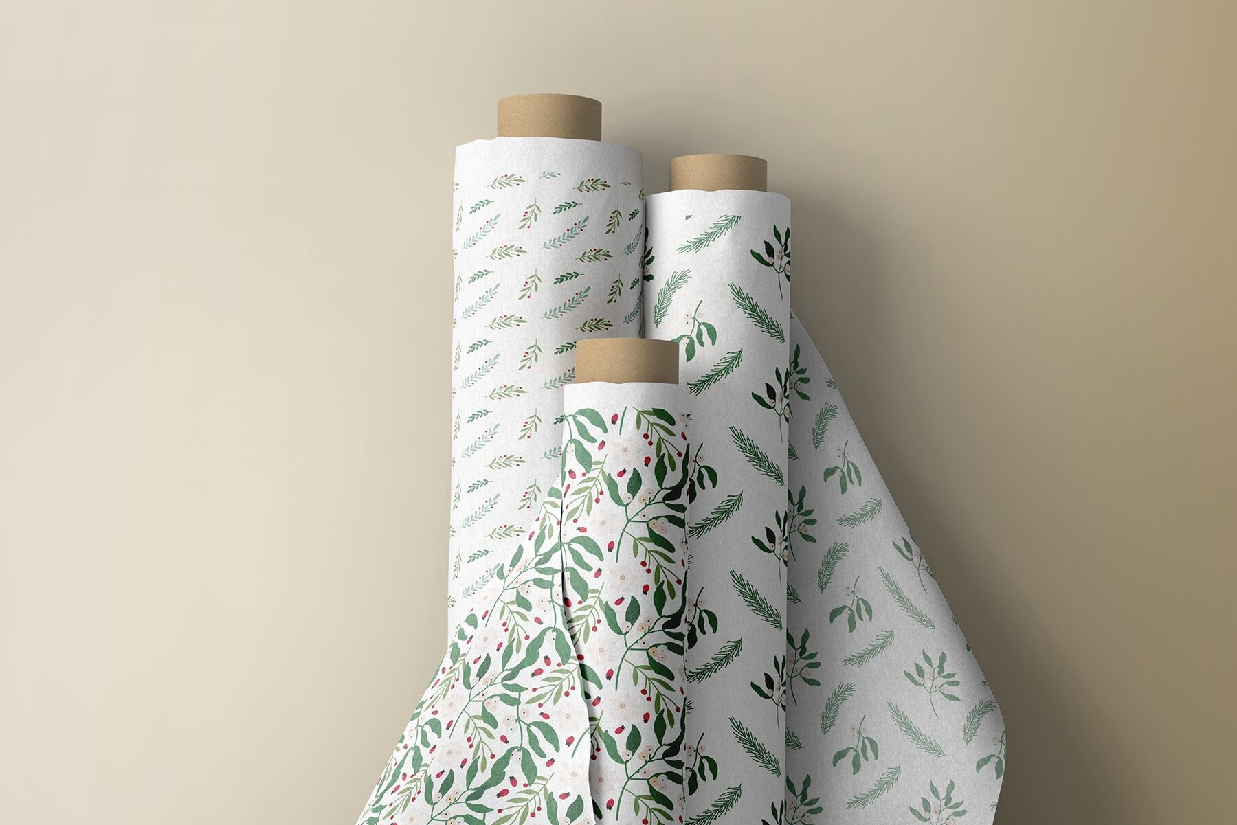 Christmas Florals Clipart 9