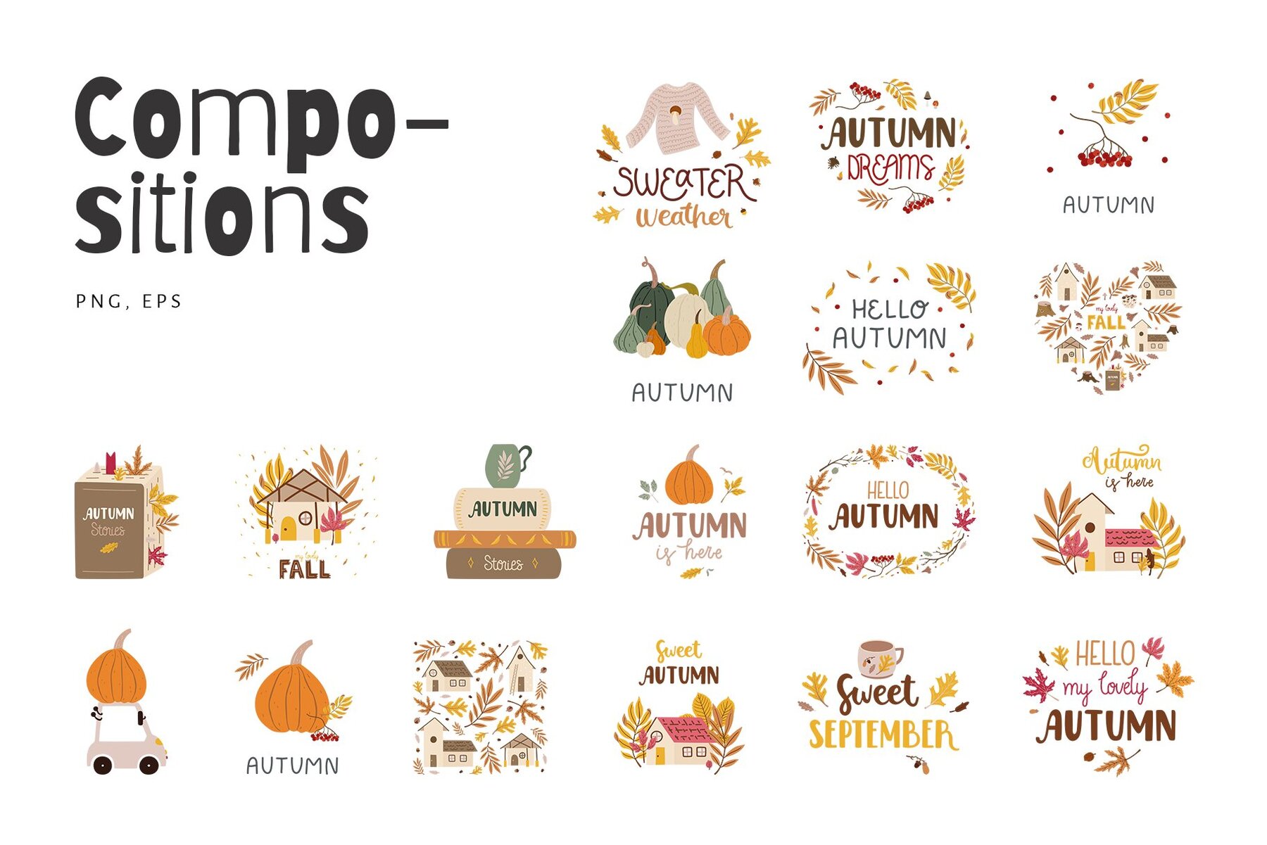 Autumn Cute Clipart 8